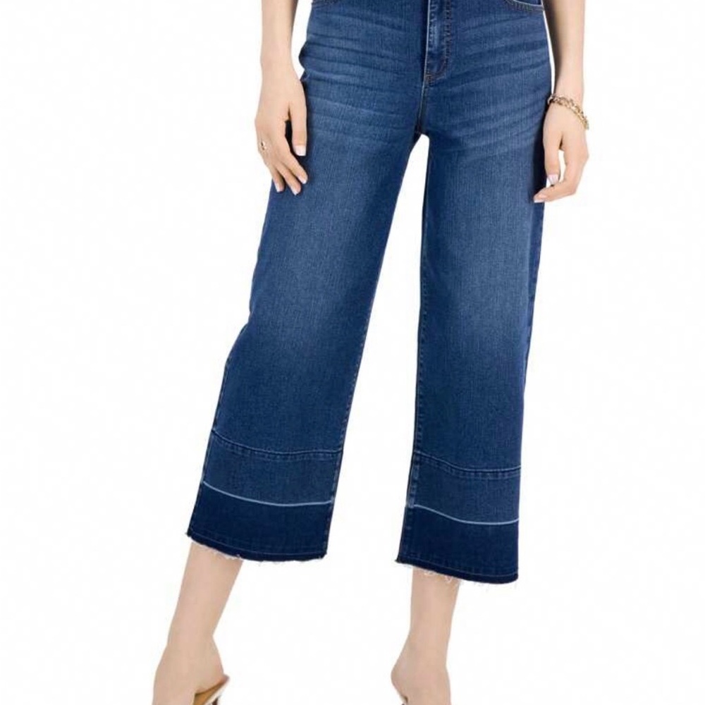 SHEIN Dark Blue Flare Jeans SIZE 28
